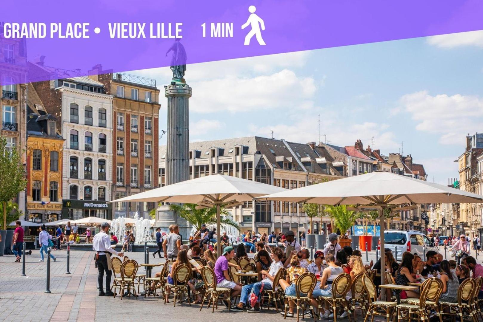 Superbe Appartement Sur La Grand Place, Avec Vue ! Lille Exteriör bild
